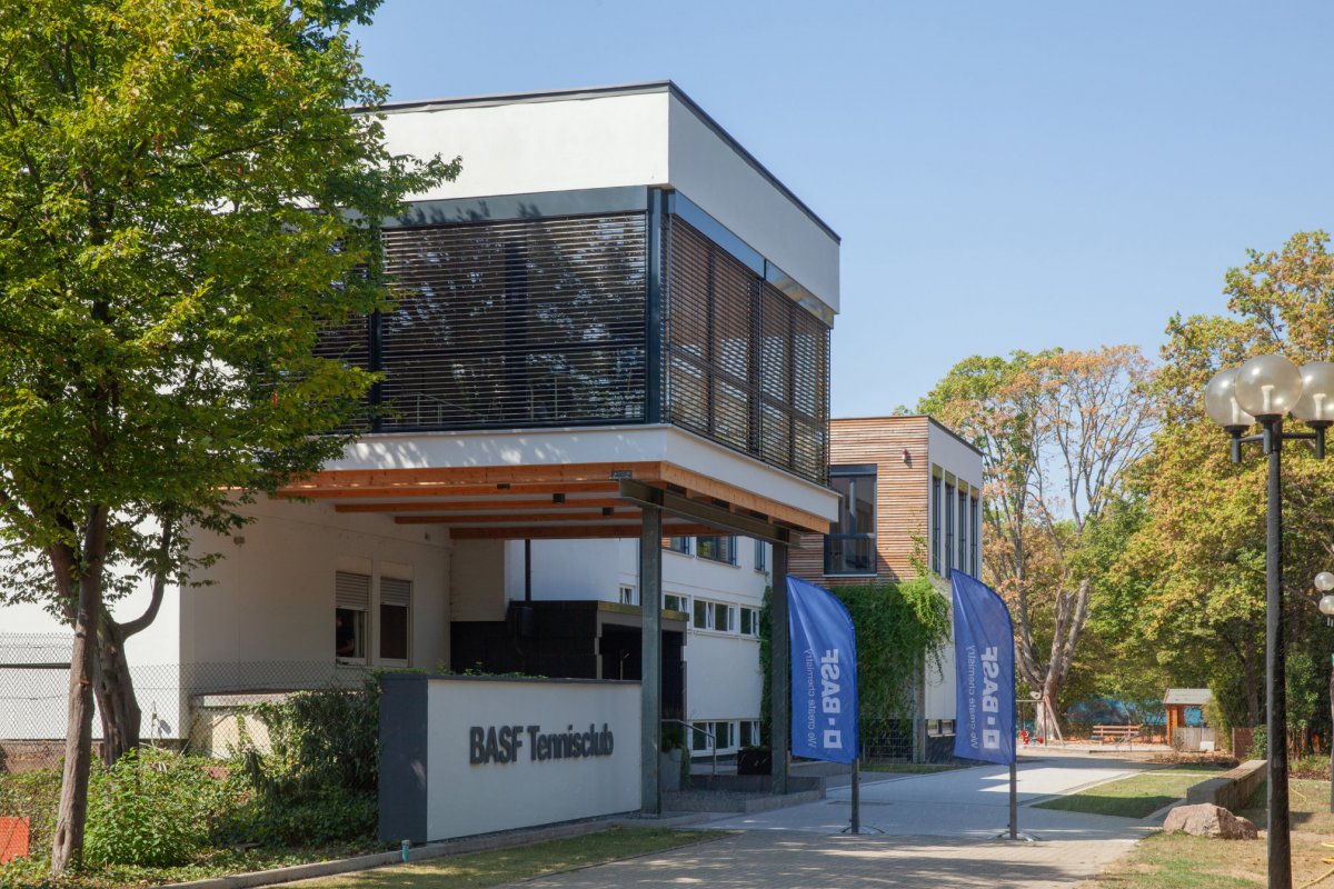 Barrierefreier Zugang für den BASF-Tennisclub